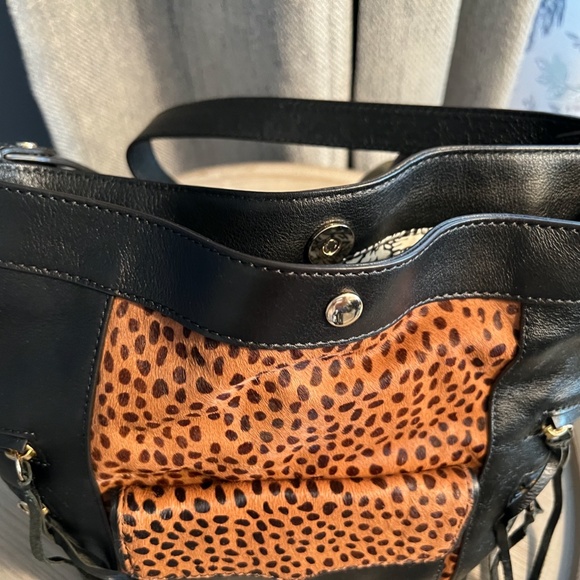 Rebecca Minkoff Dexter Black Leather Crossbody Bag - Picture 2 of 4